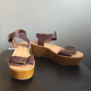 Lucky Brand Platform Sandals
